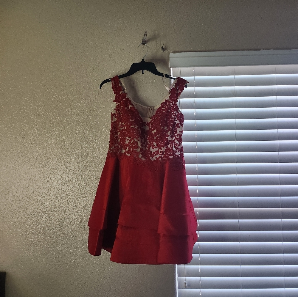 Red Homecoming Dress
